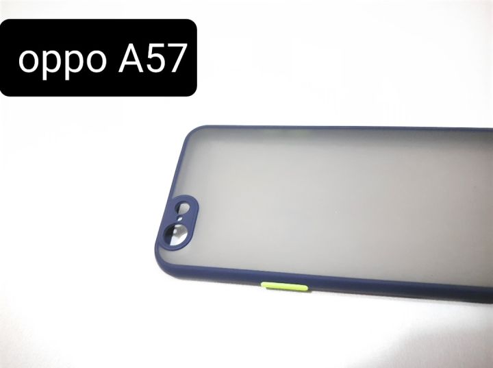 Gingle%20Series%20Oppo%20A57%20Back%20Cover%20Matte%20Matte%20Transparent%20Hard%20Back%20Cover%20-%20Image%203