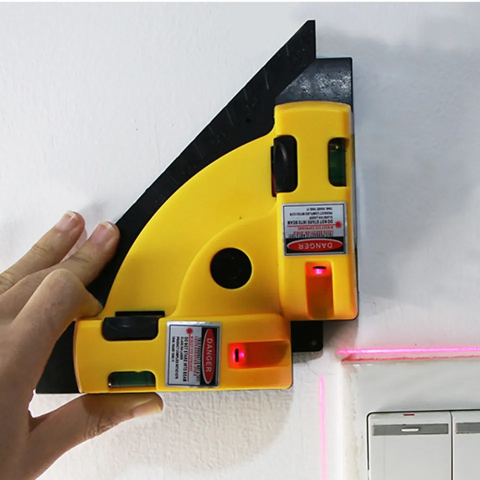 Right Angle 90 Degree Square Laser Level High Quality Level Tool Laser Measurement Tool Level Laser for Carpet Hardwood Floor Daraz.lk