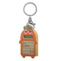PINGIA Button Battery Exquisite Cartoon Calculating Tool Bag Pendant Student Stationery Pocket Calculator Small Computer For Women Men Cartoon Key Chains Calculator Keyring Electronic Calculator Carrot Calculator Keychain. 