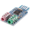CM108 USB Drive Free USB Sound Card Laptop Computer External Sound Card Module. 