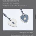 Kpop BTS Bangtan Boys SUGA Guitar Pick Necklace Fans Gift. 