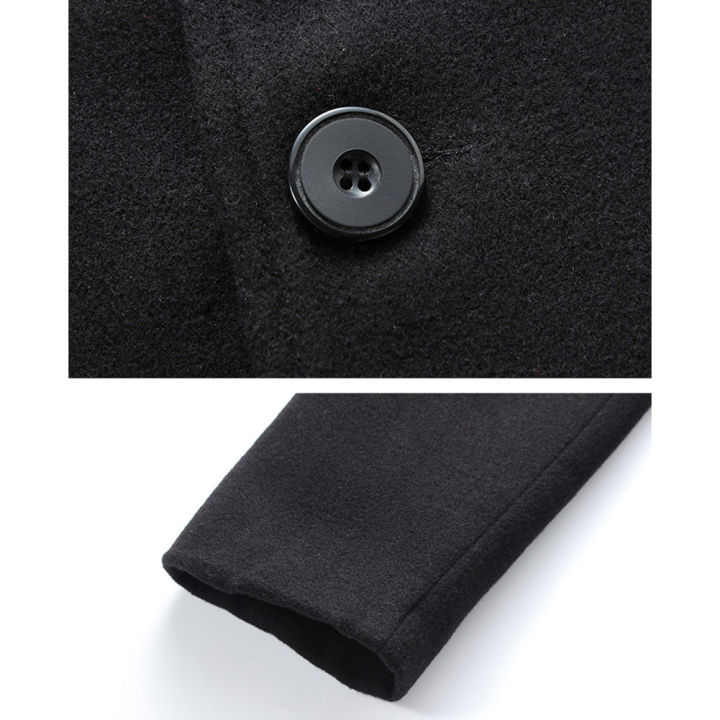 bellylady%20Fashion%20Winter%20Men's%20Solid%20Color%20Trench%20Coat%20Warm%20Long%20Jacket%20Single%20Breasted%20Overcoat%20-%20Image%206