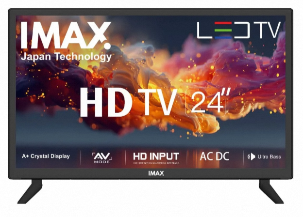 IMAX 24 inch HD LED TV ( AC & DC )