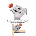 wood working tools New Right Angle Steel Clamp Carpenter Quick Positioning Clamp for Wood Panel Splicing Mini 90 Degree Right Angle Fixing ClipsTool Sets. 