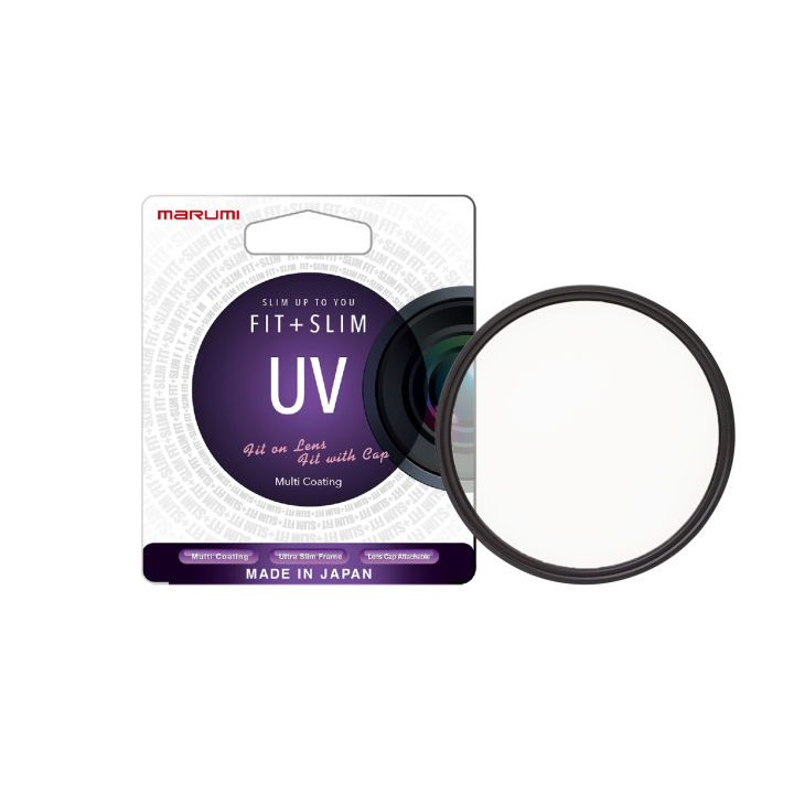 Marumi 55mm FIT+SLIM MC UV Camera Filter with 100% UV Cut