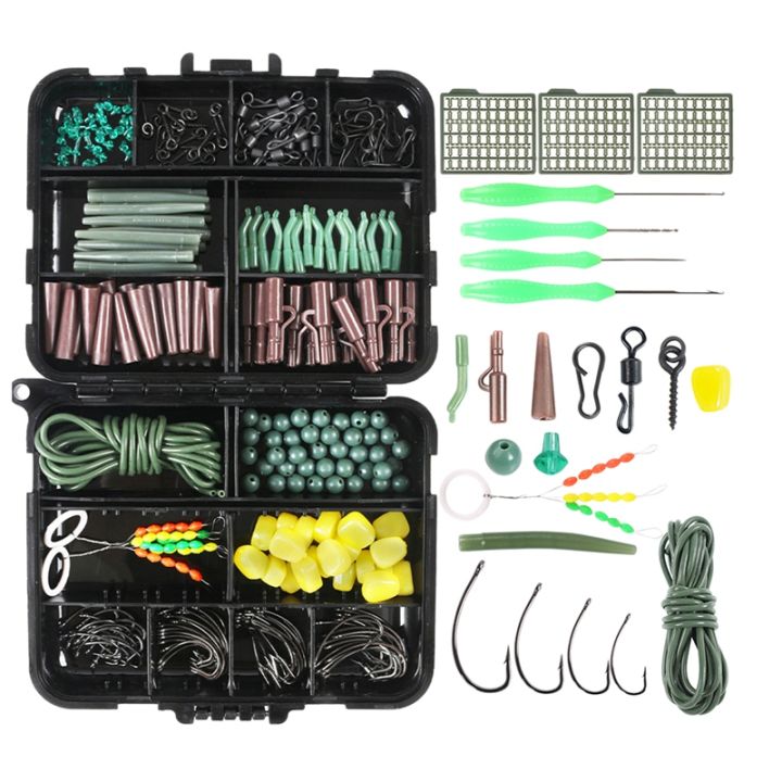 275Pc Carp Fishing Tackle Box Carp Hooks Fishing Accessories Anti