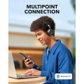 Anker Soundcore H30i Wireless On-Ear Headphones, Foldable Design, Pure Bass, 70H Playtime, Bluetooth 5.3, Lightweight and Comfortable, App Connectivity, Multipoint Connection (Black). 