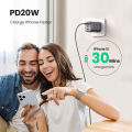 UGREEN UK Plug GaN 100W 65W PD Charger Fast charging for Macbook iPad Pro/Air/Mini, iPhone 12/12 Pro/12 Pro Max/12 mini, iPhone 11/11 Pro/11 Pro Max, iPhone XS/XS Max, iPhone 8, Huawei, Samsung, Xiaomi. 