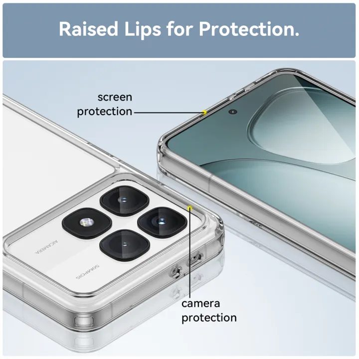Lenuo%20For%20Xiaomi%2014T%20Xiaomi%2014T%20Pro%20Back%20Cover%20Coque%20Fundas%20Hard%20Translucent%20Clear%20Phone%20Case%20-%20Image%204