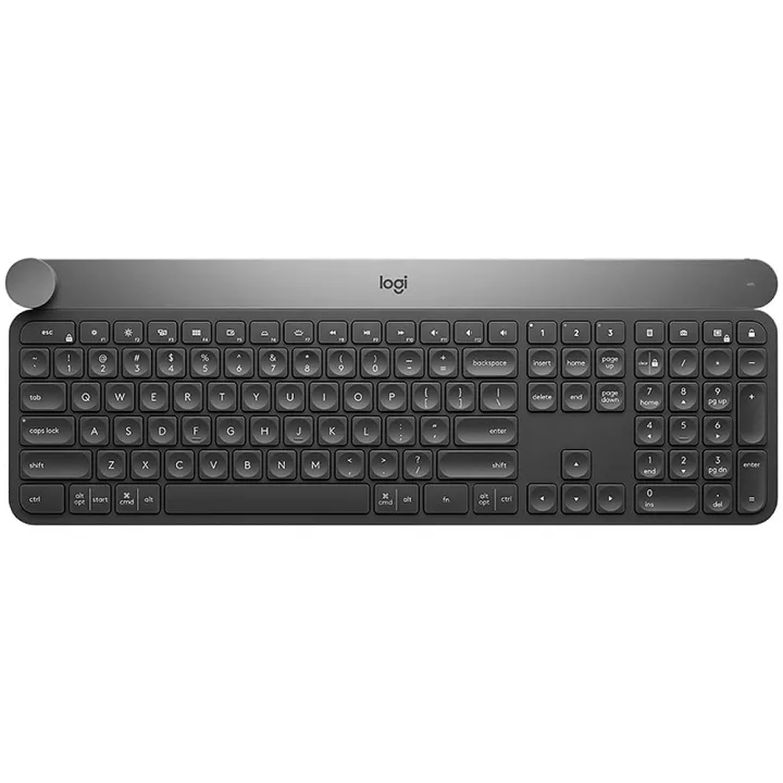 Logitech Craft Wireless Office BT Keyboard BT&Unifying Dual-mode Connection Multi-device Compatible with Creative Input Dial