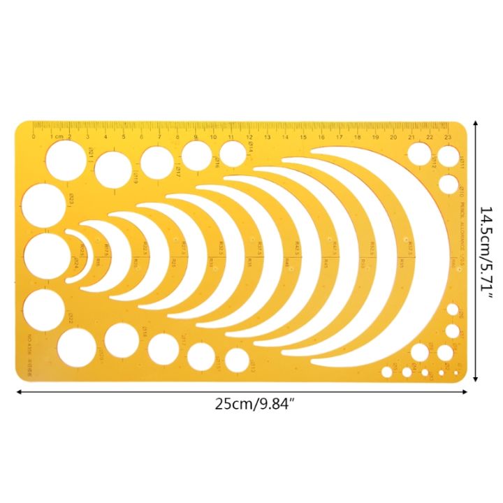 【Toy life hall】K Resin Squares Geometric Template Ruler Stencil ...
