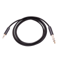 3.5Mm to 6.35Mm Adapter Aux Cable for Mixer Amplifier Gold Plated 3.5 Jack to 6.5 Jack Male to Male Audio Cable 2 Meter. 