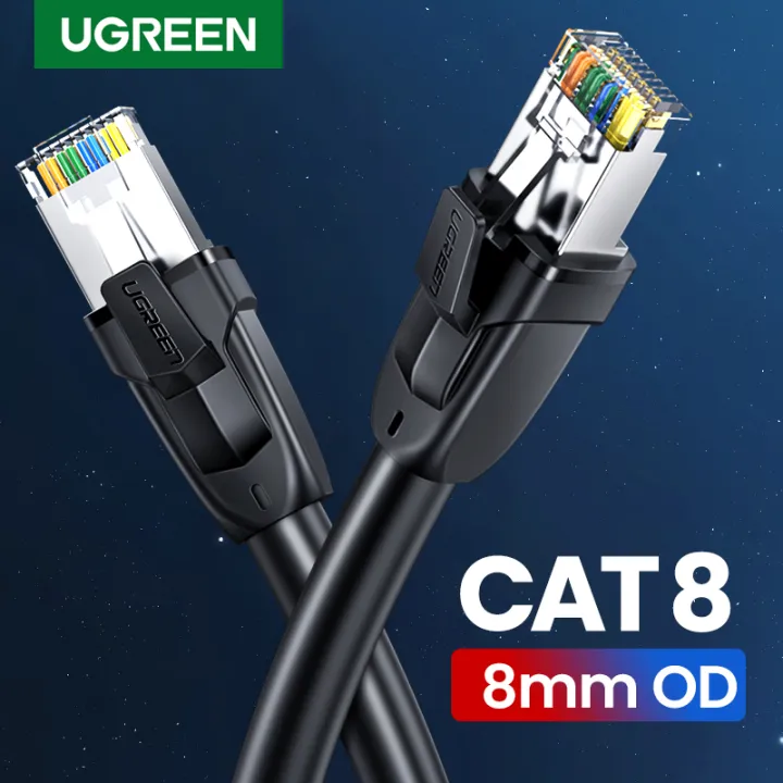 UGREEN%20Cat%208%20Ethernet%20Cable%20Cat8%20RJ45%20Network%20LAN%20Cord%20High%20Speed%20for%20Gaming,%20PS4,%20Xbox%20One,%20PS3,%20Modem,%20PC,%20Mac,%20Laptop%20-%20Image%202