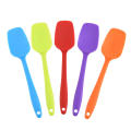 Silicone Spoon Scraper Spatula Kitchen Tools Universal Heat Resistant Spatula Integrate Handle Spatula Ice   Cake Tools. 