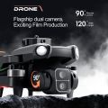 S119 Brushless Motor Obstacle Avoidance Duel Camera GPS Drone WIFI ESC 8K Camera HD FPV Aerial Photography Folding Drone. 