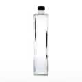 Square Glass Bottle 375ml. 