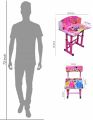 Study table for kids Kids Table Chair Kids Study Table Chair With Height Adjustable & Glossy Finish For Kids Table Chair Engineered Wood Desk Chair Engineered Wood Desk Chair Bamboo Desk Chair | INeedz. 
