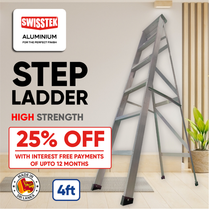 Swisstek Step Ladder 4ft