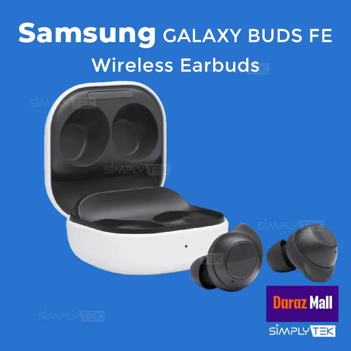 SAMSUNG Galaxy Buds FE True Wireless Bluetooth Earbuds, Comfort and Secure in Ear Fit, Wing-Tip Design, Auto Switch, Touch Control, Built-in Voice Assistant