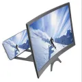 12/14 inch Smartphone 3D Screen Video Magnifier Curved Enlarged Phone Movie Amplifying Projector Stand Bracket Phone Amplifier. 