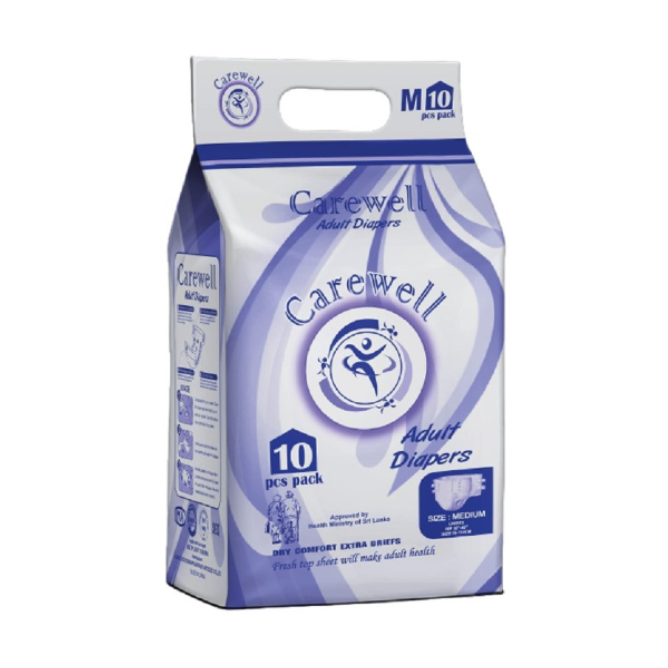 Adult Diapers | Medium | 10 Pieces