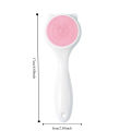 Silicone Silica Gel Brush Cat Ear Shape Blackhead Remover Exfoliating Brush Makeup Removal Soft. 