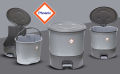 Phoenix Paddle Dust Bin. 