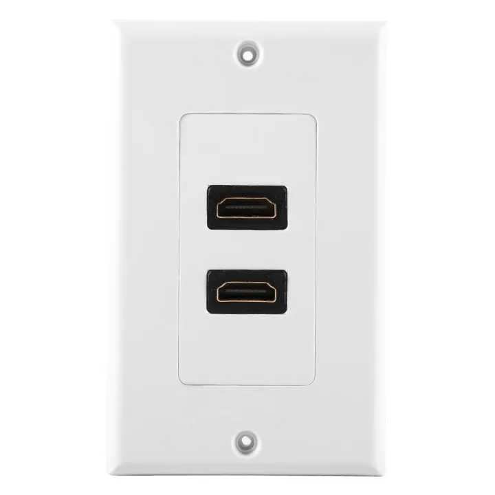 HDMI%202-Ports%20Wall%20Face%20Plate%20Panel%20Outlet%201080p%20Cover%20Coupler%20Socket%20HOT%20-%20Image%203