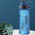 1100ml/1500ml/2000ml Sports Water Bottle  With Handle Eco-Friendly Plastic Water Cup Outdoor Lightweight Fitness Kettle for Gym Hiking Camping Travel Sports Activities. 