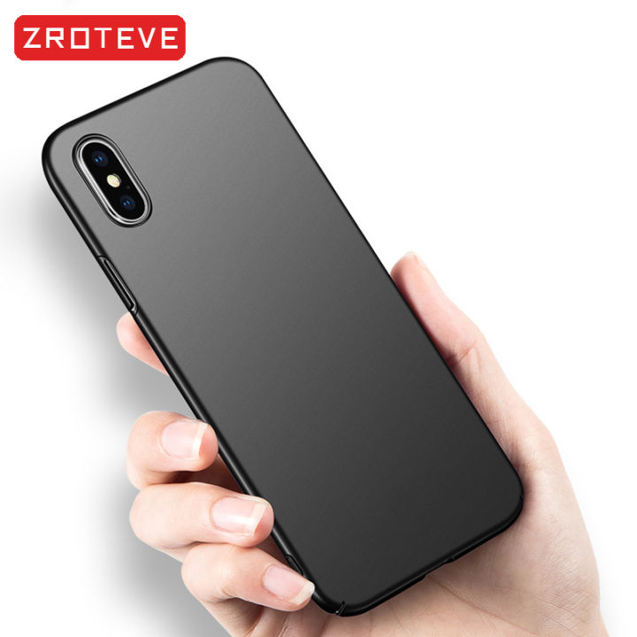 HOT For iPhoneX Case ZROTEVE Luxury Ultra Silm Frosted Hard PC Cover On iPhone X XR XS Max 10 iPhonexr iPhonexs iPhone10 Phone Cases