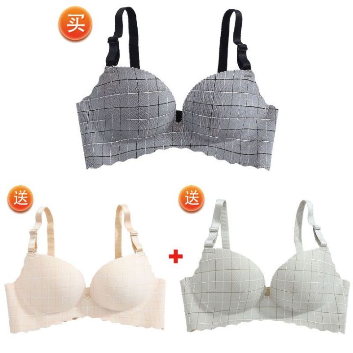 Spring%20and%20Summer%20Underwear%20Set%20Female%20Push%20up%20Bras%20Thin%20Traceless%20Girl%20High%20School%20Students%20Small%20Breast%20Bra%20Thick%20-%20Image%208