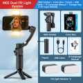 Tripod with Configurable Phone Selfie 02 3 Axis OKQI MXiangliang T Handheld Gimbal Stable Detachable Remote Control for iPhone Android Smartphone. 