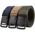 Tactical Nylon Belt For Man High Quality Trouser Men Belts Brown Outdoor Multi Functional Canvas Plastic Buckle Waistband DT043Basketball. 