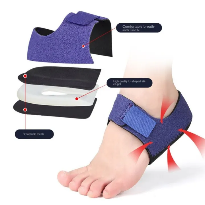 1%20Pair%20Relief%20Plantar%20Fasciitis%20SBR%20Arch%20Wrap%20Support%20Gel%20Cups%20Heel%20Cushion%20Support%20Heel%20Protectors%20Heel%20Pad%20-%20Image%208
