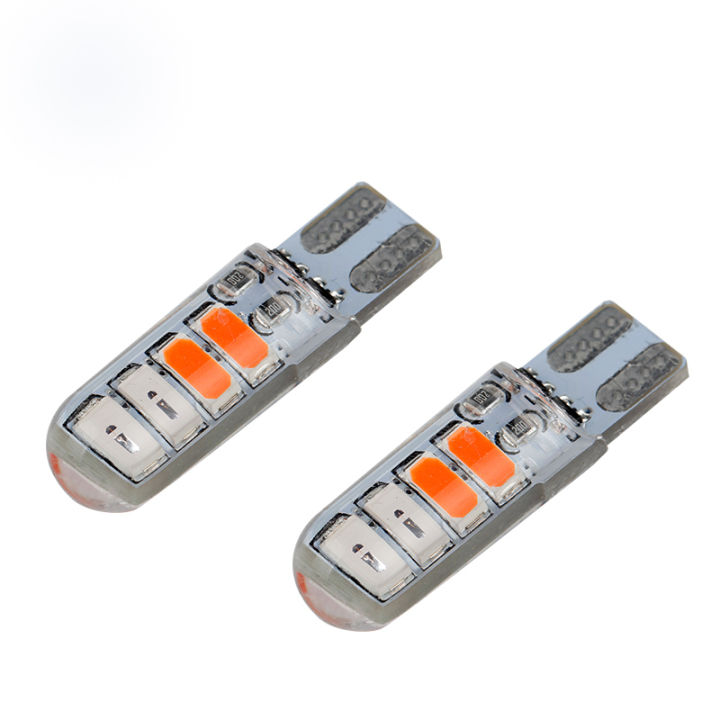 2PCS VIP Parking Flash Light 12V Vehicle Bike Modifi Blue Red Colour ...