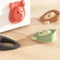 Door Stopper Flexible Self Adhesive Door Handle Bumper for Refrigerator Bathroom Window decoration accessories. 