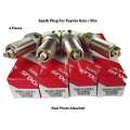 Spark Plug For Toyota Car (4 piece) 90919-01243 FK16HR11 Corolla Axio , Vitz. 
