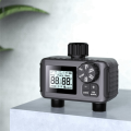2-Way Programmable Watering Timer for Greenhouse, Lawn Automatic Hose Tap Irrigation System with Drip Controller Valve NH3/4”. 