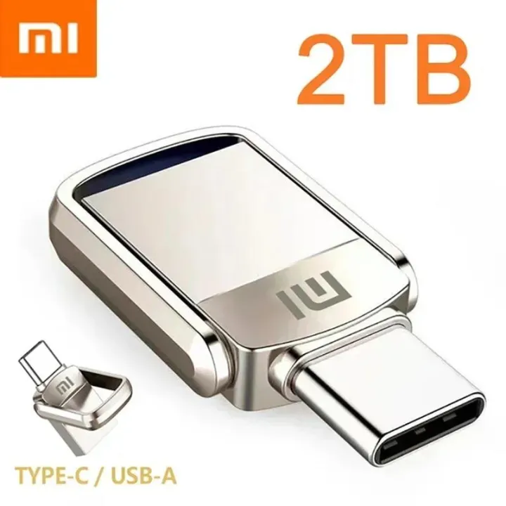 XIAOMI%202TB%20Metal%20U%20Disk%202%20IN%201%201TB%20Flash%20Drive%20High-Speed%20USB%203.1%20512gb%20Pen%20Drives%20Memory%20Stick%20Type%20C%20Adapter%20ps4%20console%20kb8p%20-%20Image%203