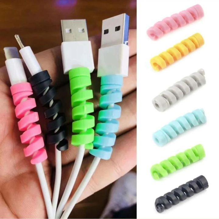 Silicone%20Spiral%20Data%20Cable%20Protector%20Universal%20USB%20Charger%20Saver%20Cover%20for%20Cable%20and%20Wire%20Protection,%206%20Colors%20Available%20-%20Image%203