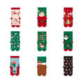 Adult Christmas Socks Cartoon Holiday Socks Christmas Socks Santa Claus Socks Novelty Holiday Socks. 