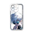Jujutsu Kaisen Gojo Satoru Phone Case For Infinix Smart 8 7 5 6 Plus Tecno Spark GO 2024 Zero 5G 2023 Hot 20 20S 20I 10S 10 9 Play 11 12 Pro Itel S23 Cool Soft Clear Cover Angel Eyes Crystal TPU Square Silicone Camera Protective. 