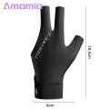 Non-slip Billiard Pool Glove Left-hand Billiard Pool Glove Quick Dry Breathable Sweat Absorbent 3 Finger Design Sports Supplies for Southeast Asian Buyers Billiards Glove. 