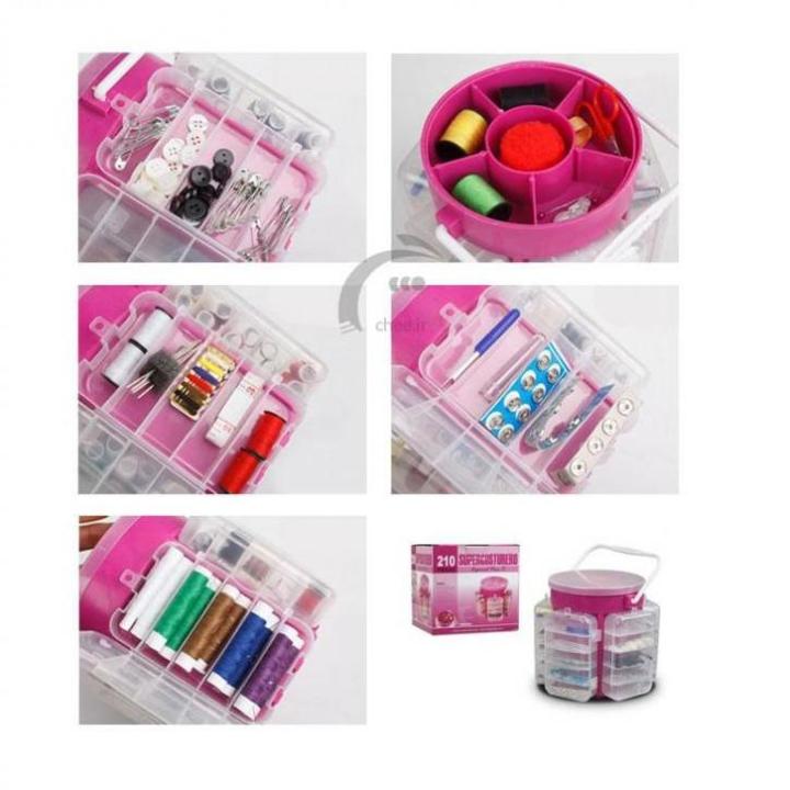 Multi%20Functional%20Super%20Sewing%20Kit%20Mishrit%20210%20Pieces%20Sewing%20Kit%20Deluxe%20Needle%20Thread%20Buttons%20Set%20Travel%20Storage%20Box%20210-Piece%20Sewing%20Kit%20Storage%20Caddy%20Organizer,%20Multicolour%20-%20Image%203
