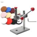 Button Maker Machine Adjustable Height Durable Personalized Button Machine Handmade Precise Fabric Cover Button Press Machine Making Tool. 