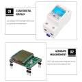 HXSJ Digital Electric Energy Meter Single Phase DIN Rail Electricity Meter One Phase Two Wire Multifunction Electrical Meter. 