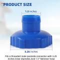 Small Strainer Hose B Adapter for in Ground Pools above Ground Pool Accessory. 