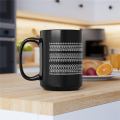 Ceramic Cup-Funny This Coffee Mug-Gift for Work , Coworkers, Friends, Family-Pure Black-15oz. 