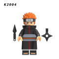 【New Trend】Compatible with LEGO Naruto Building Blocks Naruto Akatsuki Uchiha Obito Sasuke Educational Assembly Toys Minifigures. 