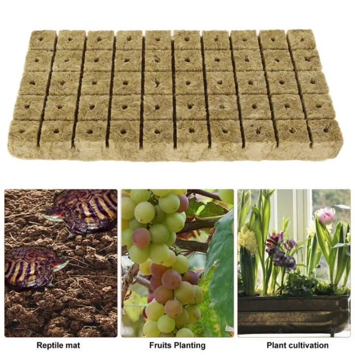 50Pcs%20Square%20Rock%20Wool%20Grow%20Stonewool%20Hydroponic%20Grow%20Media%20Plant%20Soilless%20Substrate%20Plug%20Seedling%20Block%20Gardening%20Tool%20-%20Image%206